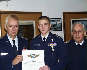 Air Force Association Award and Promotions
