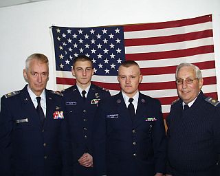 Air Force Association Award and Promotions